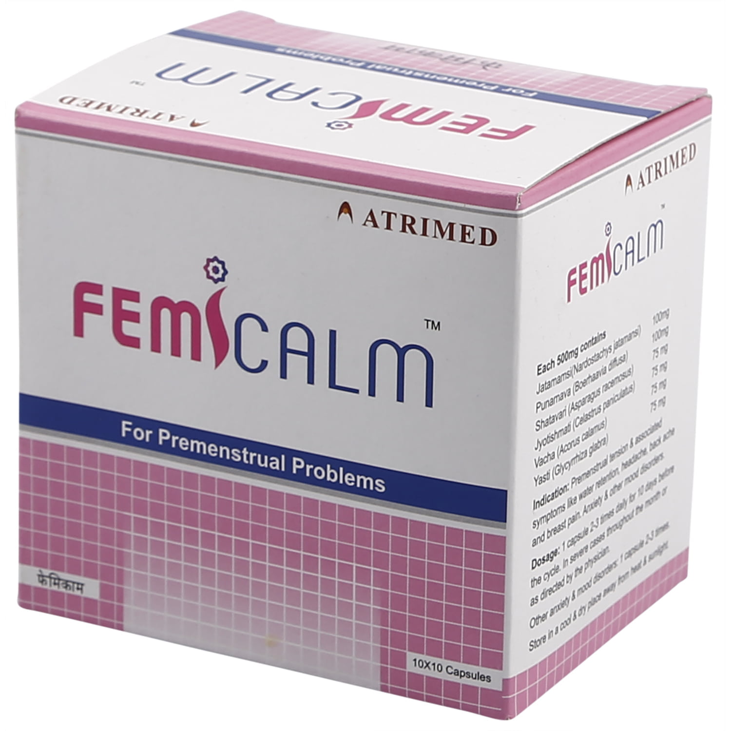 femicalm 10*10strips Atrimed Pharmaceuticals
