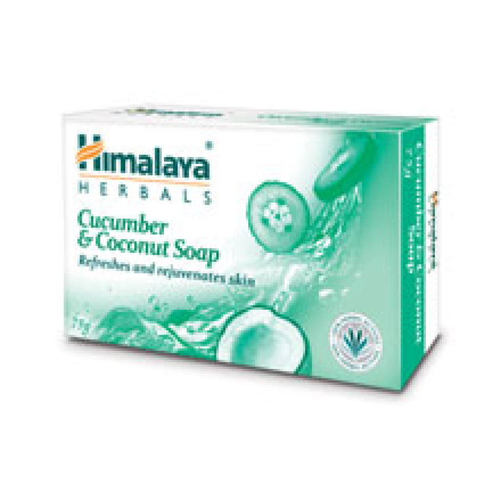 cucumber and coconut soap 75gm The Himalaya Drug Company