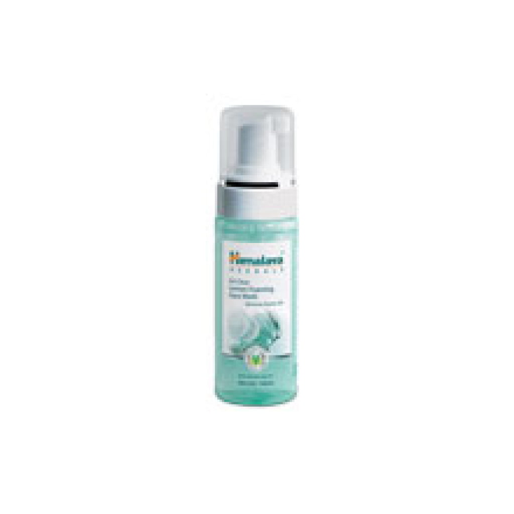 oil clear lemon foaming face wash